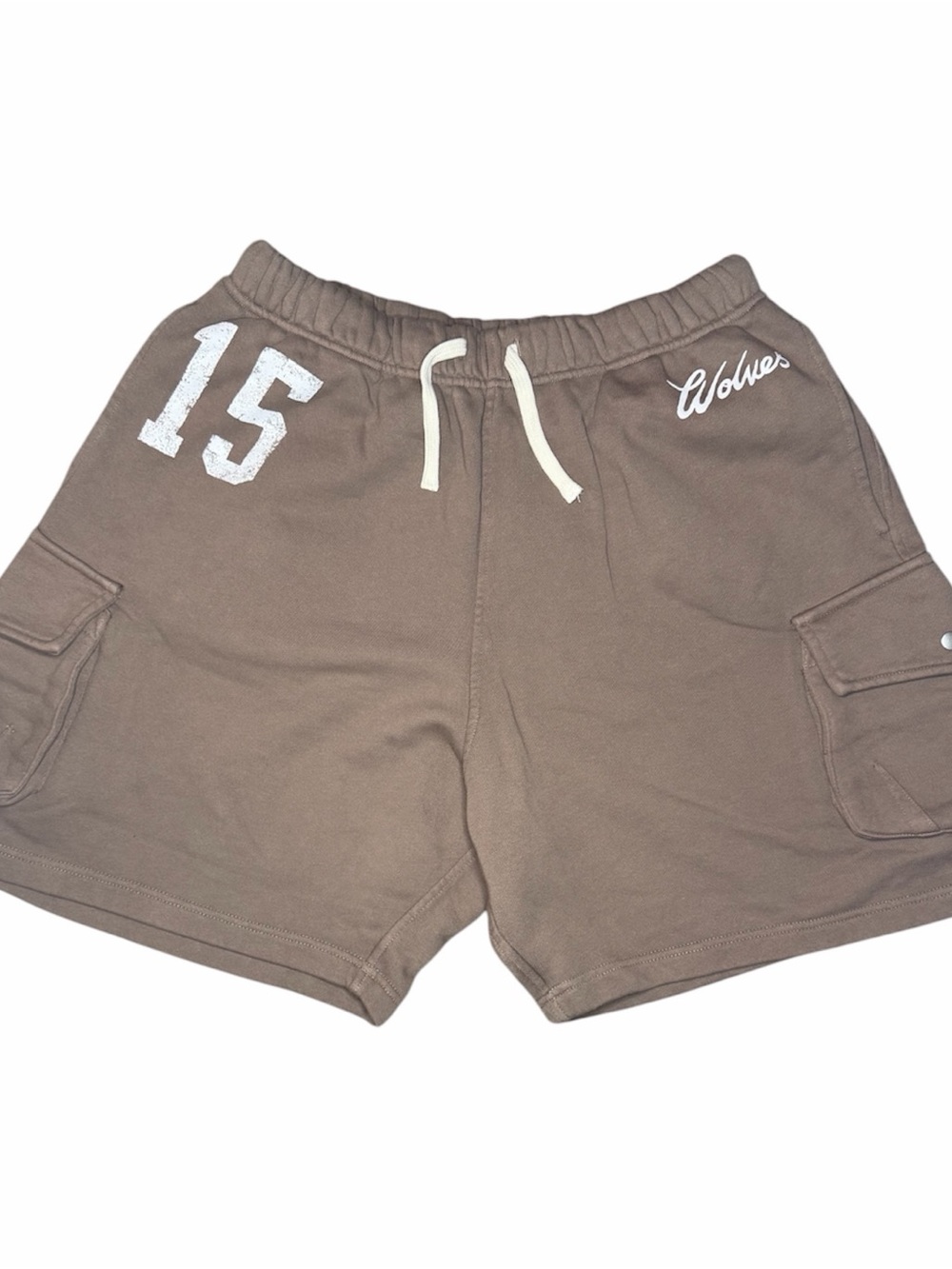 Darc Sport With Honor Cornell Cargo Sweat Shorts Mojave Brown Size Medium